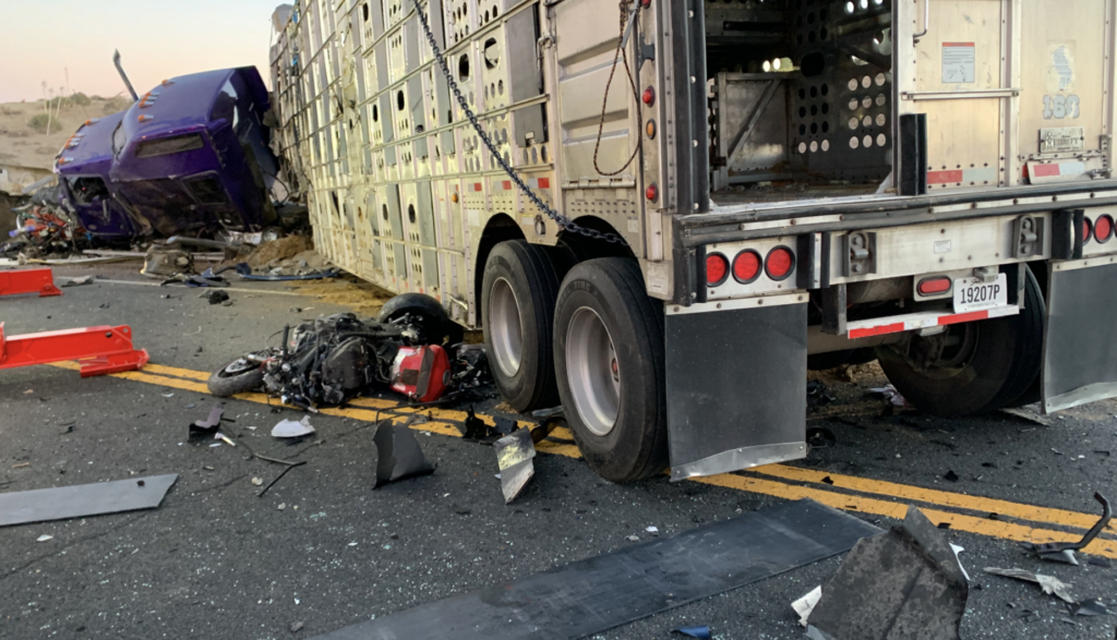 Truck vs Motorcycle