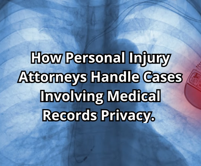 How Personal Injury Attorneys Handle Cases Involving Medical Records Privacy